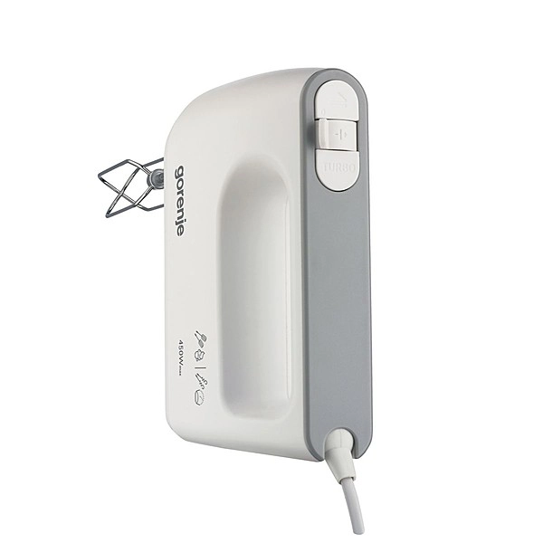 Mikser, ručni, 450W, 5 brzina, bijeli - slika B