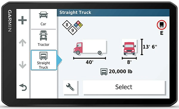 Navigacija Dezl LGV 700 MT-D Europe - slika B