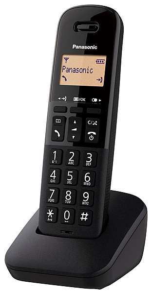 Telefon; Bežični; Crni - slika B