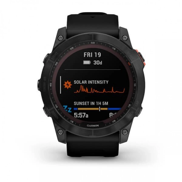 Fenix 7X Solar, Slate grey, crni remen - slika B