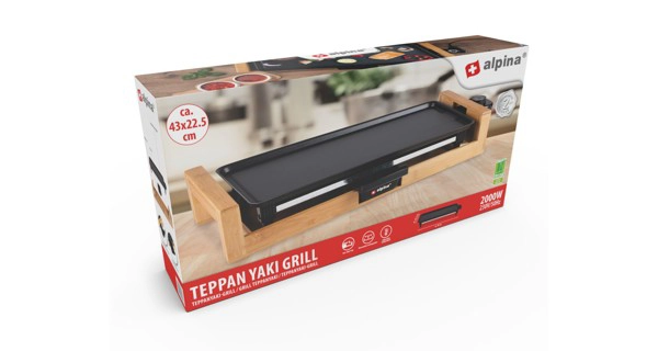 TEPPANYAKI ROŠTILJ 2000 W - slika B