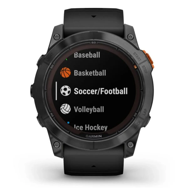 Fenix 7x PRO SOLAR Slate Gray;crni remen - slika B