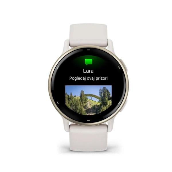 Vivoactive 5 Ivory Cream Gold, 42mm - slika B