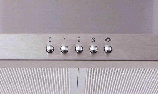 Kuhinjska napa,kaminska,60cm,inox,A - slika B