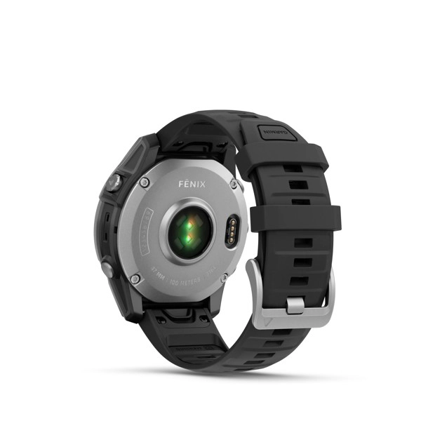 Fenix E,47m,AMOLED stainless steel, crni - slika B