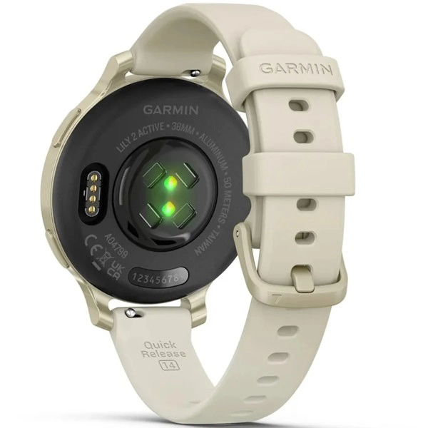 Lily 2 Active Lunar Bone/Gold silikon - slika B