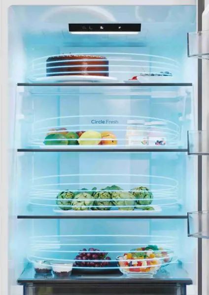 kombinirani hladnjak, NF, 205cm, inox - slika B