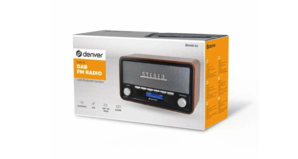 Prijenosni radio FM/DAB budilica DAB-18 - slika B