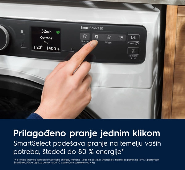 Perilica rublja UltraCare 800, 11kg - slika B