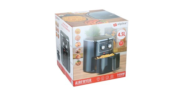 Alpina friteza na vrući zrak 4,5l 1450W - slika B