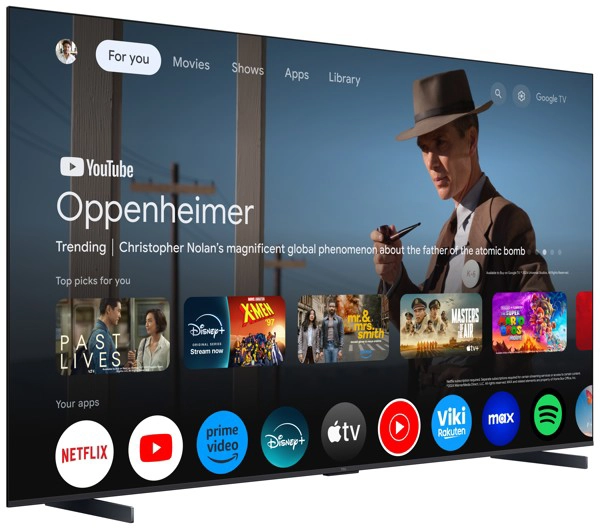 QLED,248cm,4K UHD,Google TV,120Hz - slika B