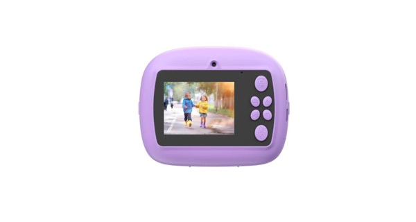 Kids Print kamera Ljubičasta - slika B