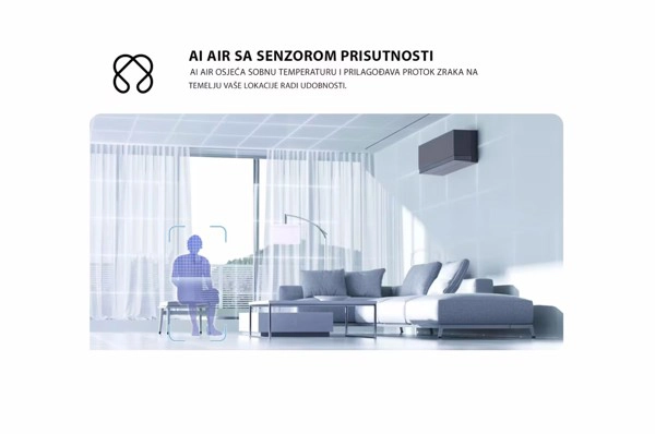 Artcool Mirror, 3,5/4kW, AI, Ionizator - slika B