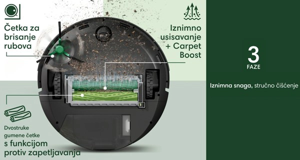 Robotski usisavač Max 705+baza AutoEmpty - slika B