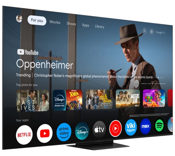 QD Mini LED,215cm,Bang&Olufsen,Google TV - slika B