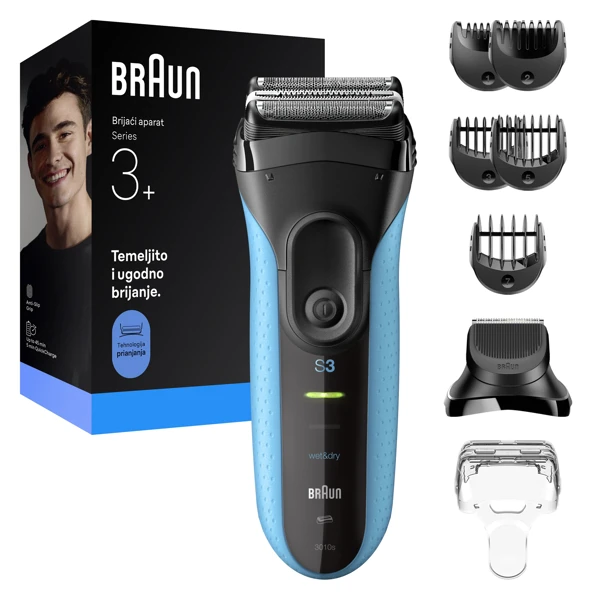 Aparat za brijanje Serija 3 3010BT - slika B