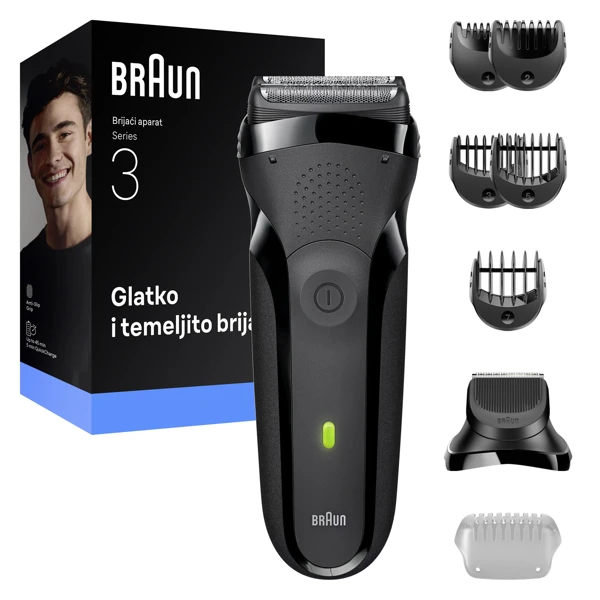 Aparat za brijanje Serija 3 300 BT - slika B