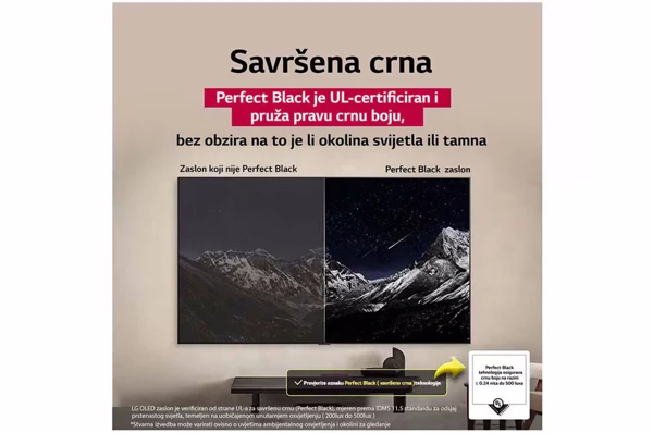 OLED evo AI,106cm,4K HDR,WebOS,Magic - slika B