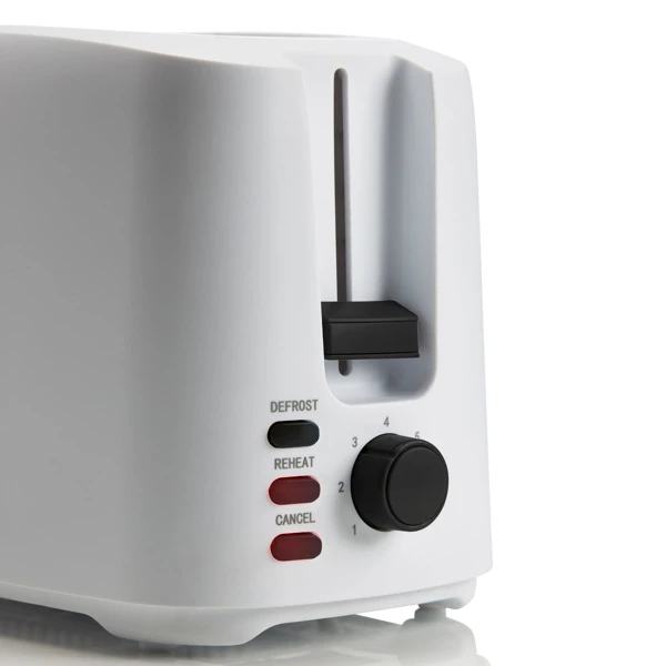 Toster 700 W, posuda za mrvice, bijel - slika B