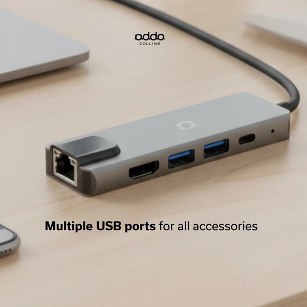 USBHub; USB-C - USB-A 3.0; 1x HDMI; 1x L - slika B