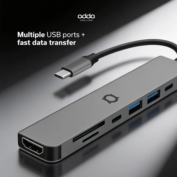 USBHub; USB-C - USB-A 3.0; 1x HDMI; 1x L - slika B
