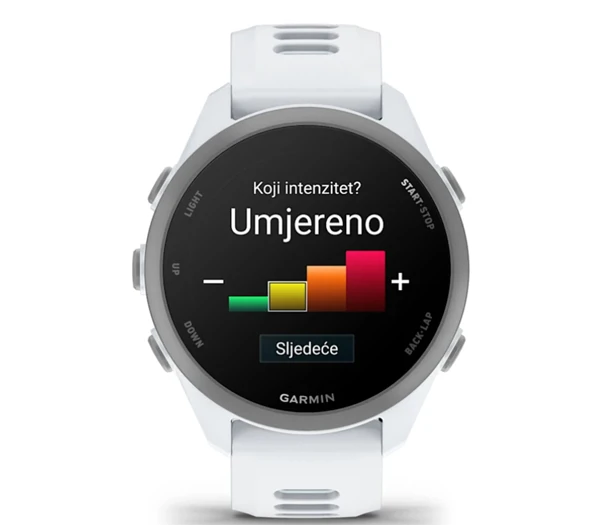 Forerunner 170,43mm,5 ATM, AMOLED,bijeli - slika B