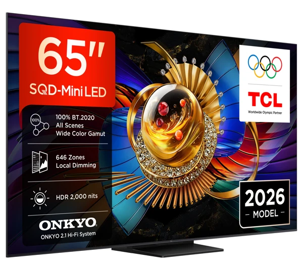 MiniLED,164cm,4K UHD,144Hz, Onkyo 2.1 - slika B
