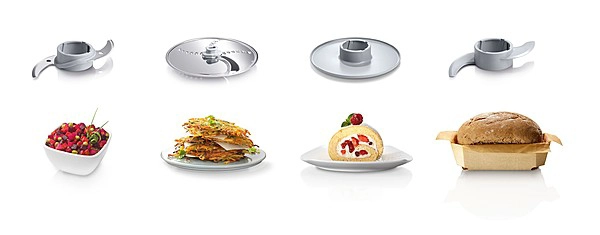 Kuhinjski aparat, 800W,bijela/siva - slika C