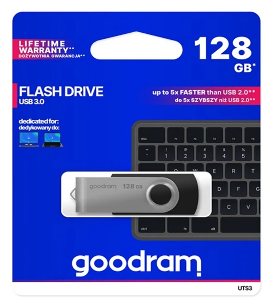USB Flash Memorija 128GB; USB3.0; Black - slika C