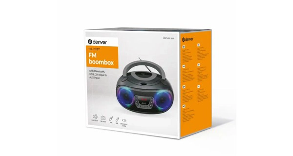 Boombox radio CD/USB/BT TCL-212BT - slika C