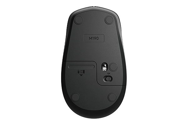 Miš; M190; Bežični; Gray - slika C