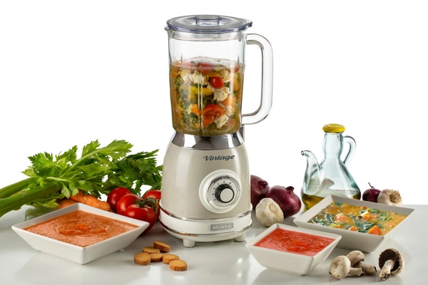 Vintage blender stakleni 583 bež - slika C