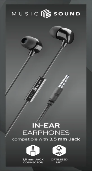 Slušalice; In-Ear; AMS; Black - slika C