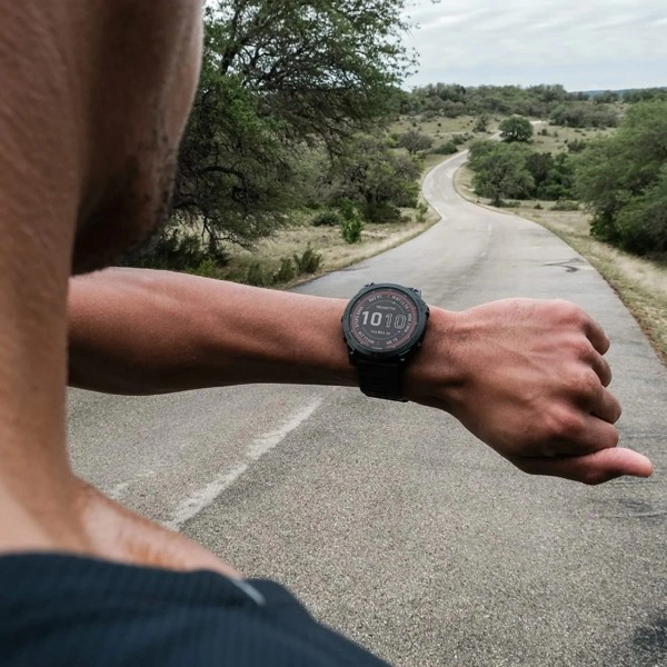 Fenix 7X Solar, Slate grey, crni remen - slika C