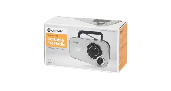 Prijenosni radio FM TR-51 Bijeli - slika C