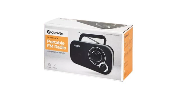 Prijenosni radio FM TR-51 Crni - slika C