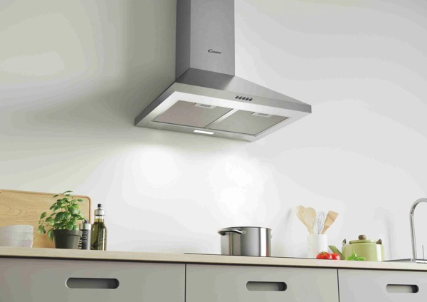 Kuhinjska napa,kaminska,60cm,inox,A - slika C