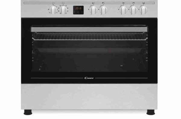 Štednjak,90cm širine, 5x plin, inox - slika C