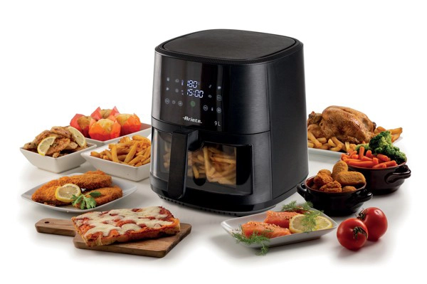 Friteza na vrući zrak,9L,1500W,Crna - slika C