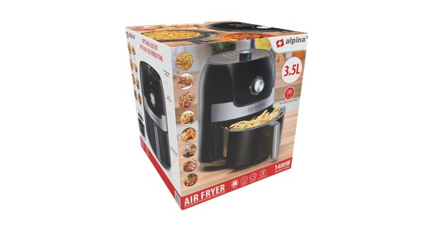 Alpina friteza na vruči zrak 3,5 l 1400 - slika C