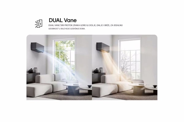 Artcool Mirror, 3,5/4kW, AI, Ionizator - slika C