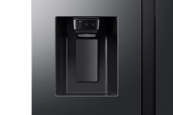 Side by Side, ledomat, dispenzer, black - slika C