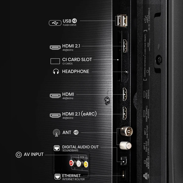 Led TV 108cm, 4K,Dolby Vison,VIDAA Smart - slika C