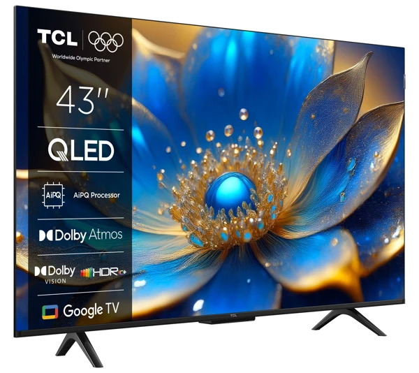 QLED,109cm,4K UHD,Google TV,60Hz - slika C
