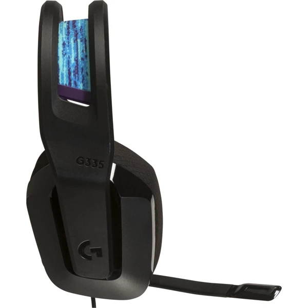Headset; G335; Gaming; Black - slika C