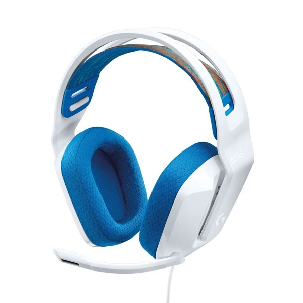 Headset; G335; Gaming; White - slika C