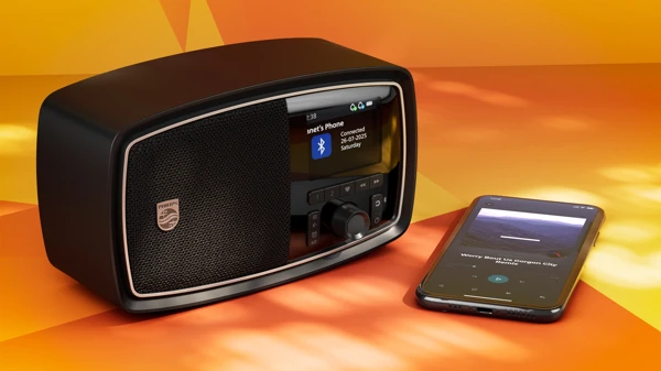 Radio, prijenosni, FM, audio ulaz - slika C