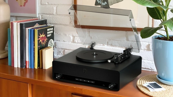 Gramofon, Bluetooth 5.4, 3 brzine, bass - slika C