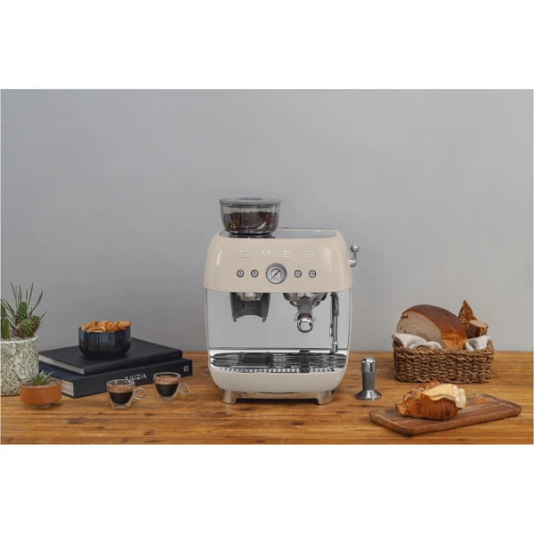 Aparata za espresso kavu, krem, - slika C