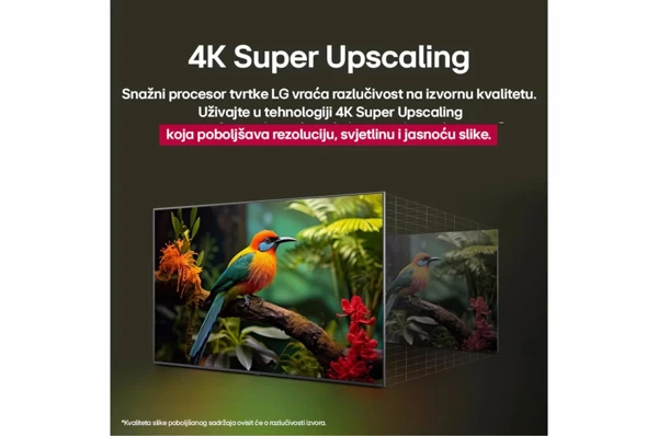 LED TV, 164cm, 4K HDR Pro, WebOS - slika C